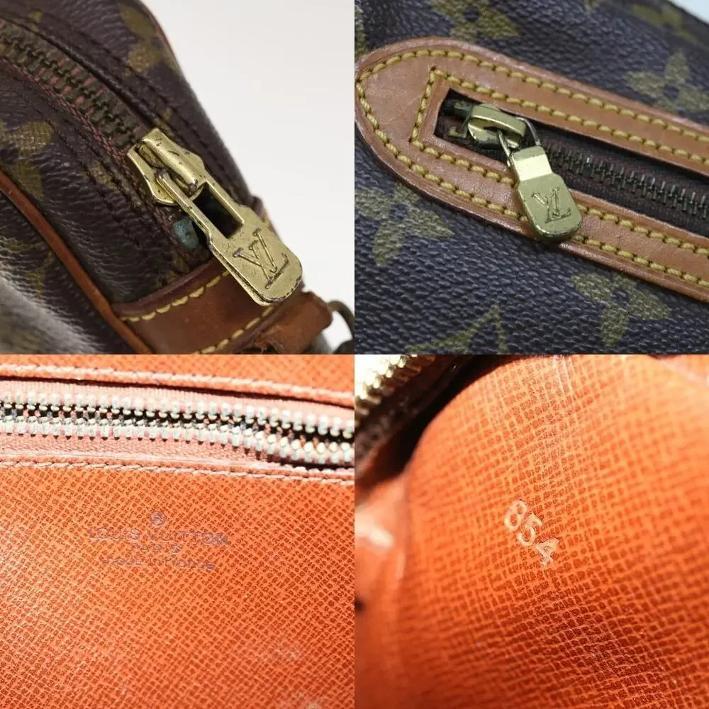 Louis Vuitton Monogram Marly Dragonne GM Clutch Bag Brown